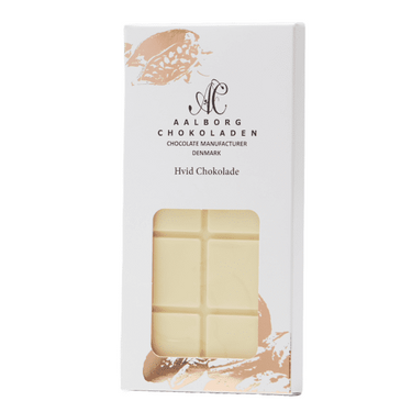 Hvid chokolade 28% - Aalborg Chokolade - Gourmet-Butikken